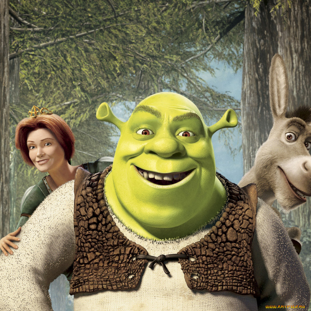 Обои Шрек Мультфильмы Shrek, обои для рабочего стола, фотографии шрек,  мультфильмы, shrek, осел Обои для рабочего стола, скачать обои картинки  заставки на рабочий стол.